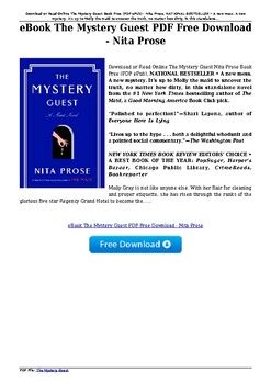 the mystery guest pdf.